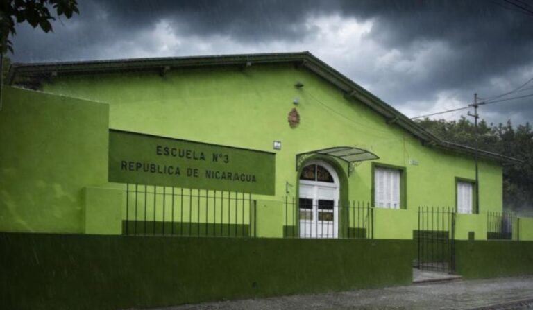 Necochea suspende clases por temporal