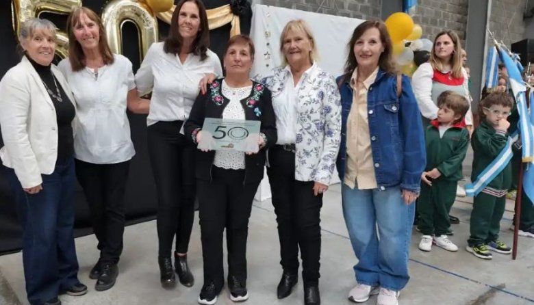 El Jardín Pirin Pin Pon celebró sus 50 años con un emotivo acto