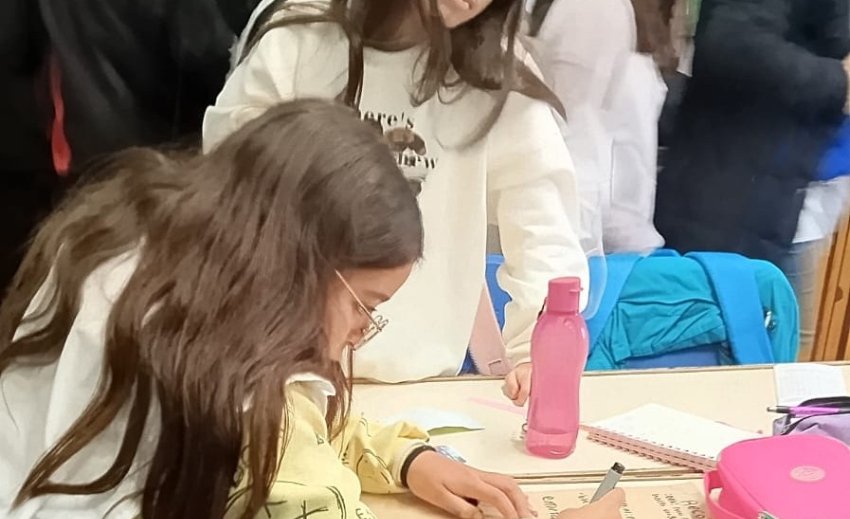 Alumnos de la Escuela N° 19 de Necochea participaron de una charla sobre reciclaje y educación ambiental