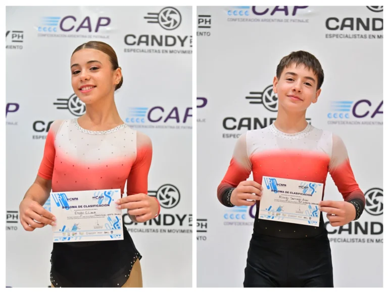 Necochea brilla en patín artístico: Eliana Otero campeona nacional