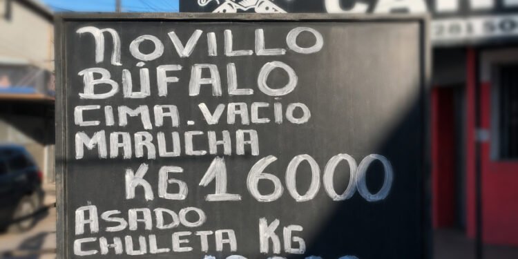 Carne de búfalo como alternativa económica