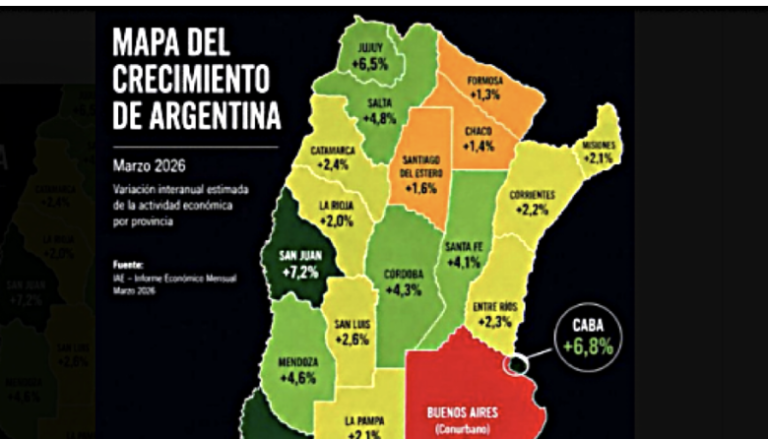 Polémica por mapa sin Tucumán