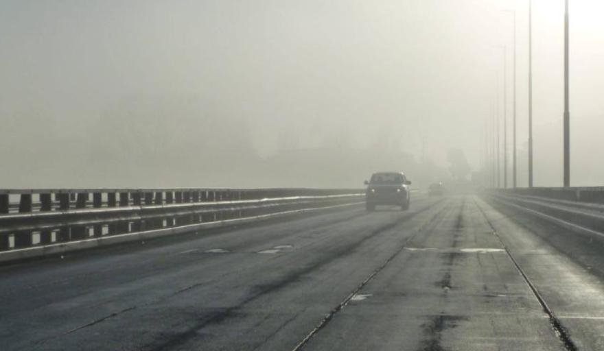 Advertencia violeta por niebla en Necochea