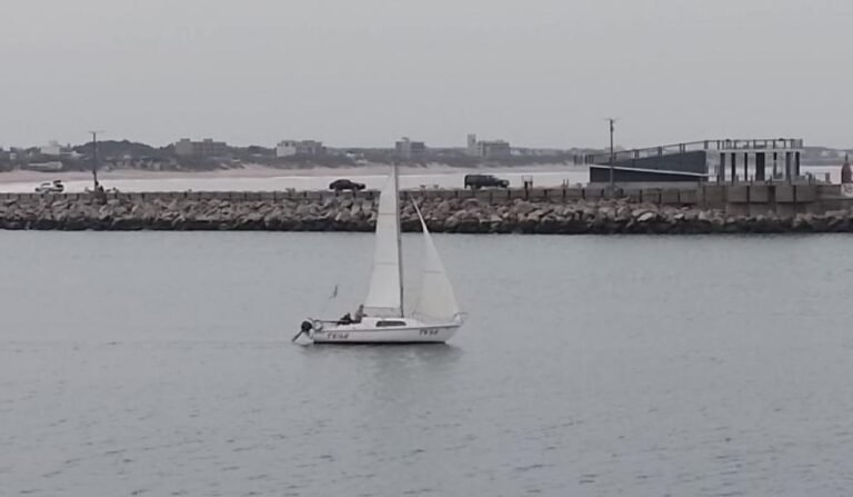 Frío otoñal en Necochea y Quequén