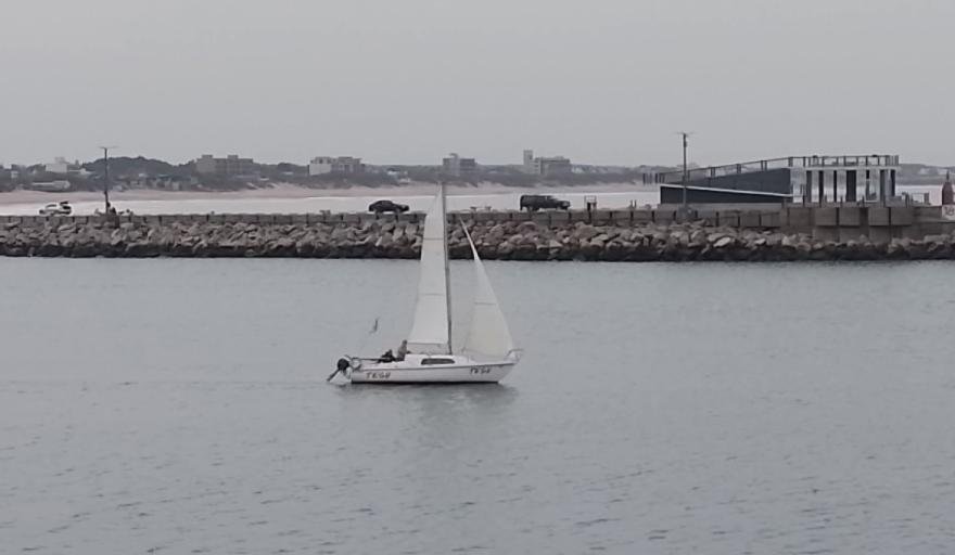 Frío otoñal en Necochea y Quequén
