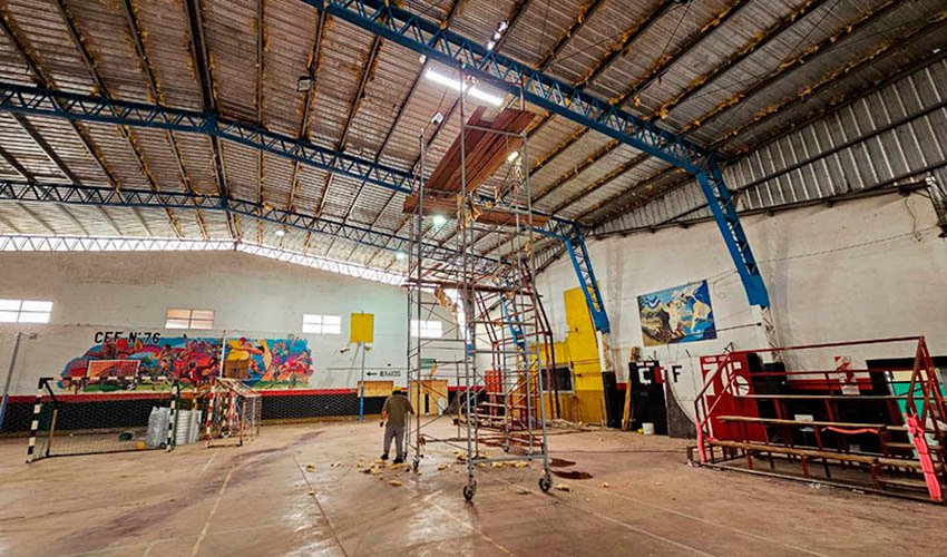 CEF N° 76 de Quequén: una nueva etapa con instalaciones renovadas