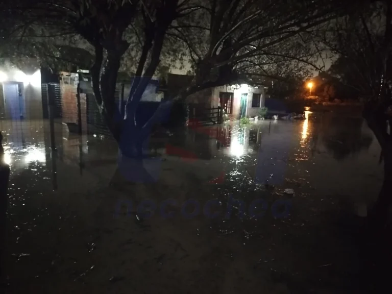 Lluvias en Quequén