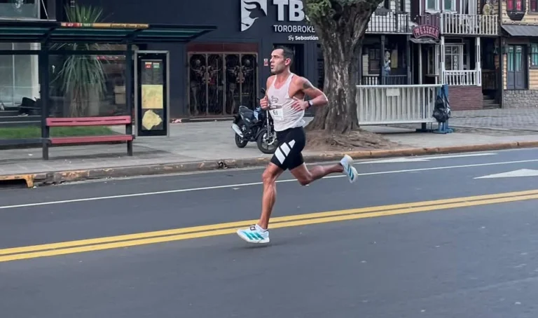 Santibañez en los 10K Fiestas Mayas