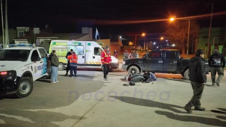 Choque en Avenida 74 y 39
