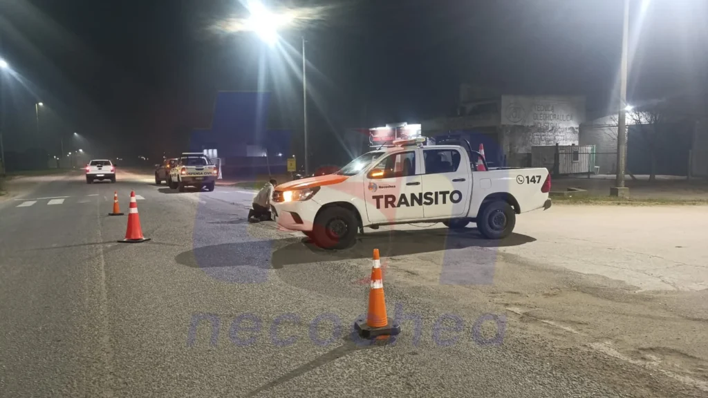 Choque en Avenida 74 y Ruta