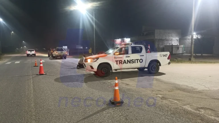 Choque en Avenida 74 y Ruta