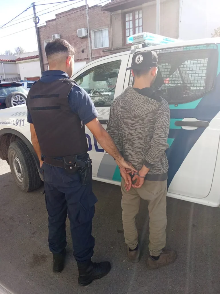 Amenazas a un policía en Necochea: un joven es aprehendido
