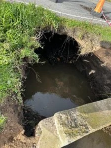 Corte total en Ruta 228: esperan habilitar el tránsito el miércoles tras las lluvias en la zona