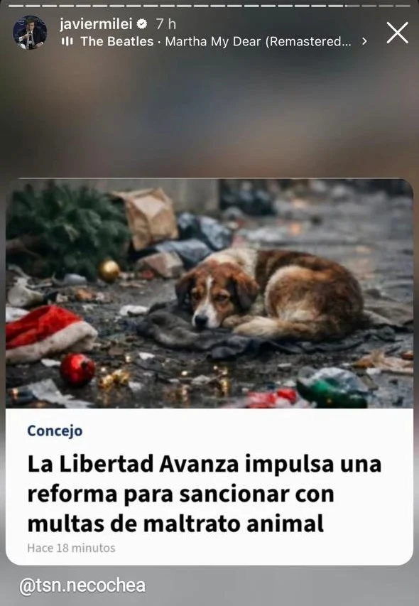 Milei resalta proyecto de concejales de Necochea