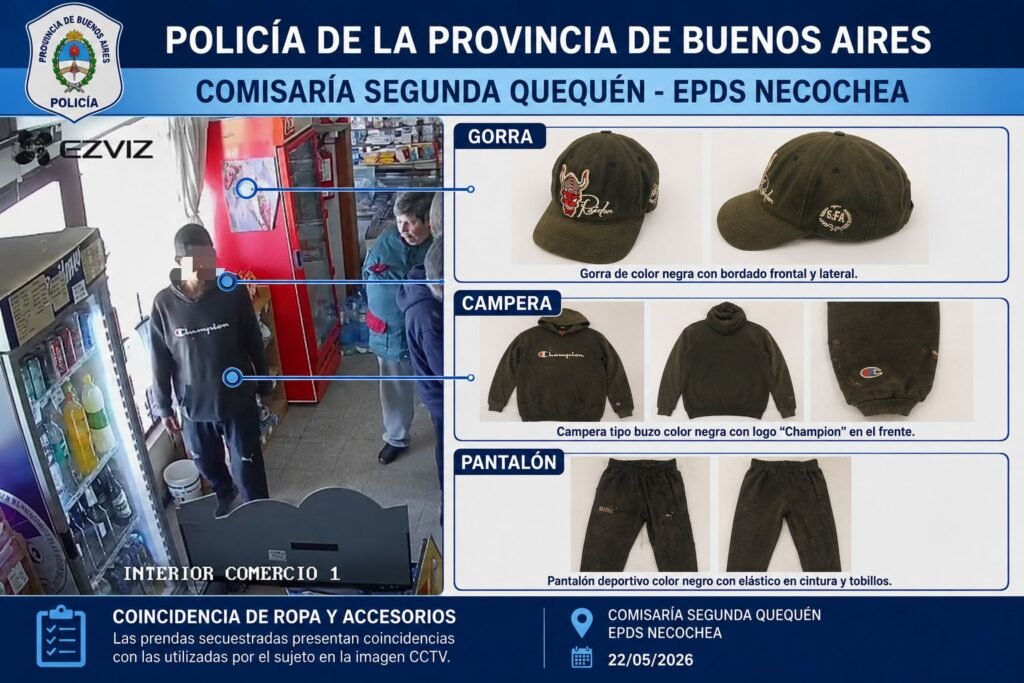 Allanamiento positivo en Quequén