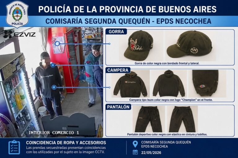 Allanamiento positivo en Quequén