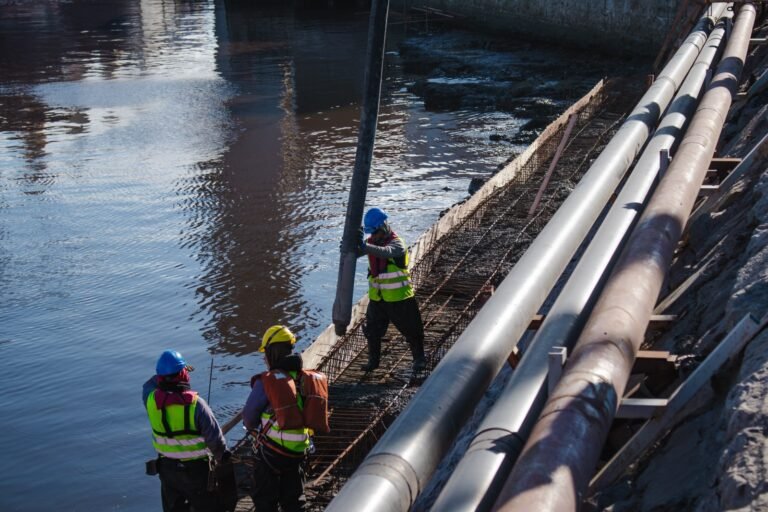 Obras en el Puerto de Quequén