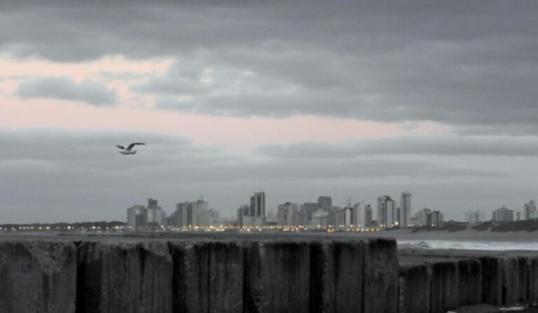 Domingo frío en Necochea