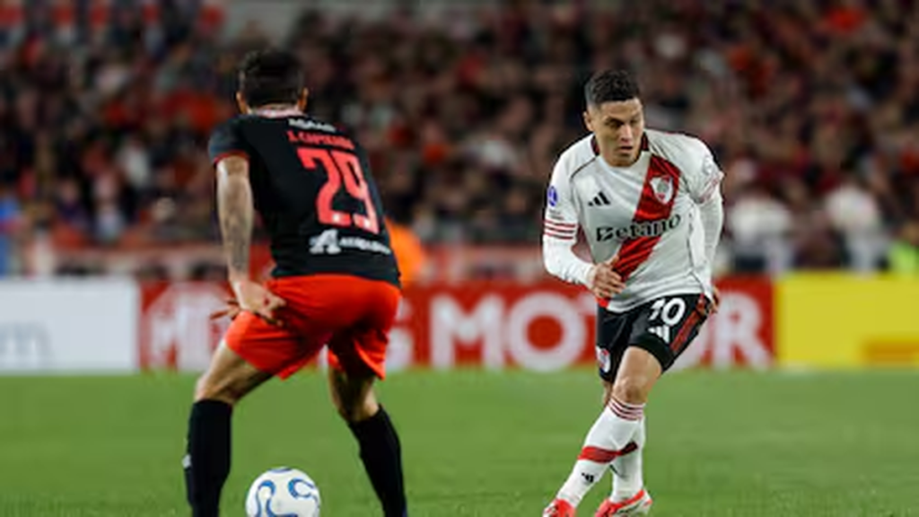 River igualó 1-1 ante Bragantino con un gol agónico de Pereyra en el Monumental por la Copa Sudamericana