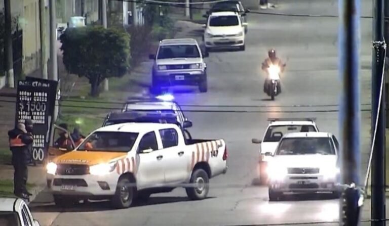 Persecución policial en Necochea