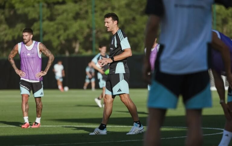 Scaloni define equipo para enfrentar a Honduras