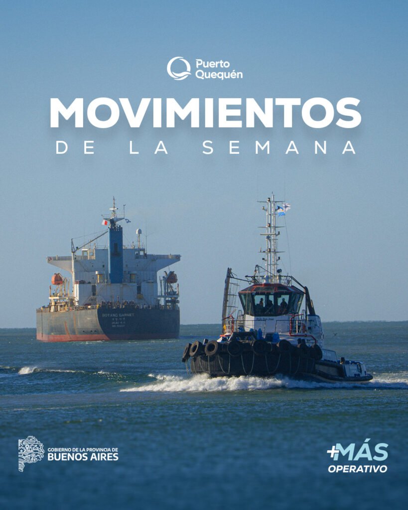 Movimientos en Puerto Quequén