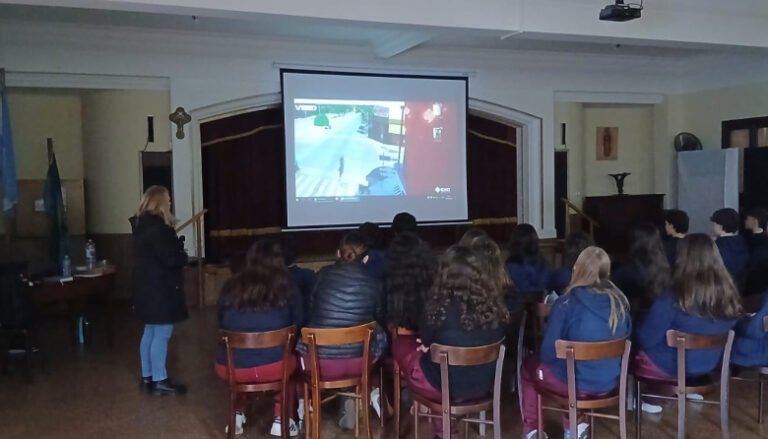 Educación vial en escuelas