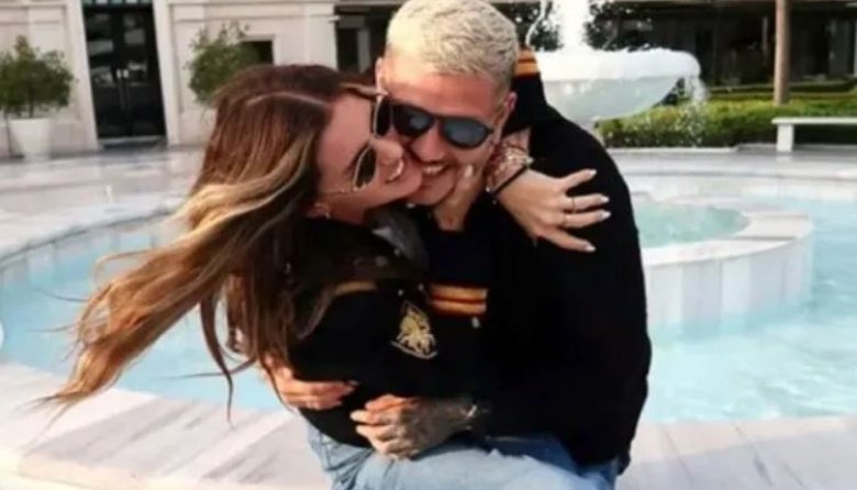 Mauro Icardi se relaja con China Suárez y las hijas de Wanda Nara