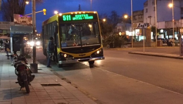 Paro de colectivos en Necochea