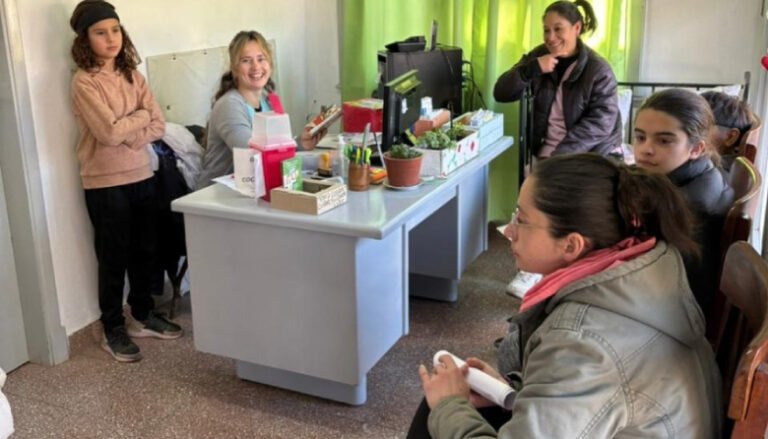 Controles integrales de salud escolar en Ramón Santamarina