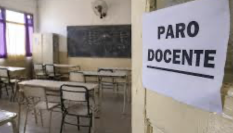 Paro docente en Provincia
