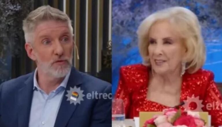 Mirtha Legrand y Luis Novaresio