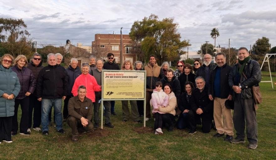 La memoria viva del Belgrano: una plaza, 323 caídos y una promesa