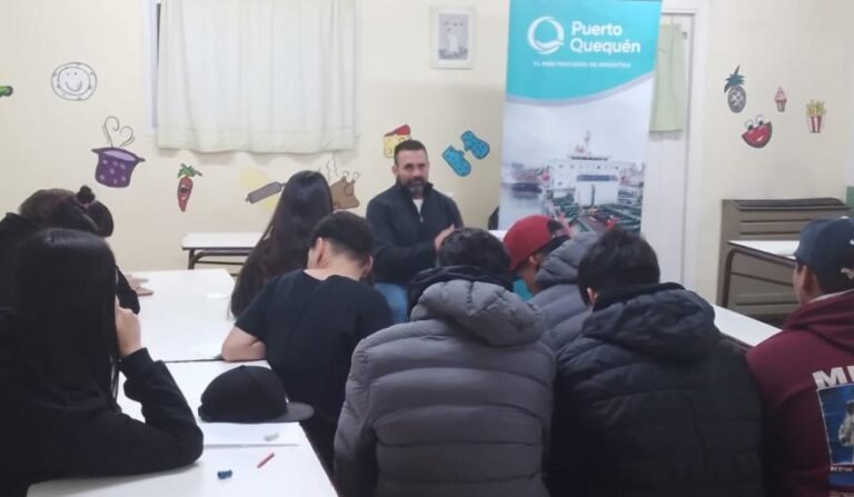 Prevención y escucha en escuelas de Necochea y Quequén