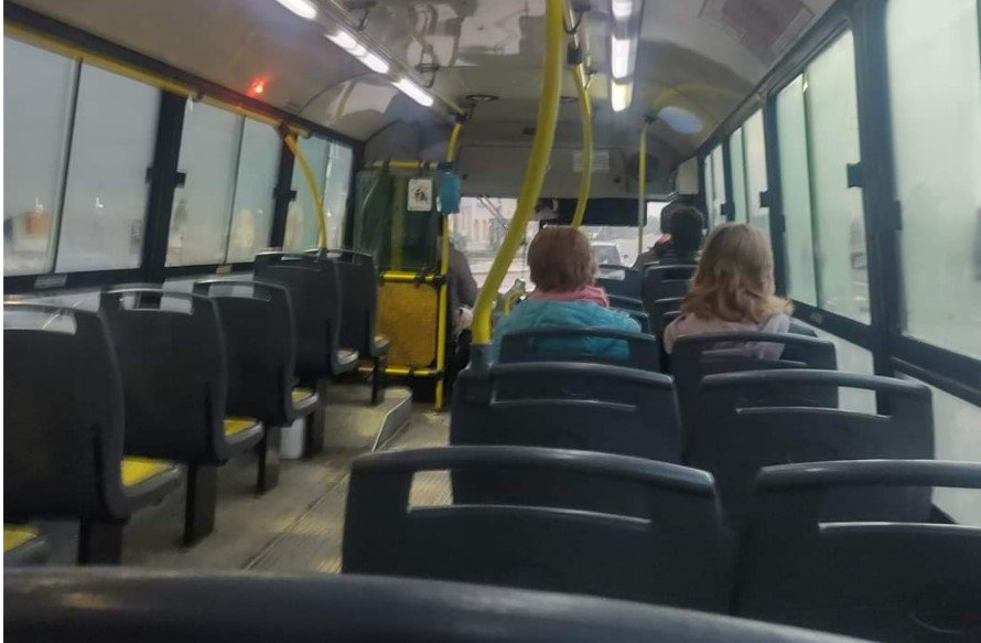 Paro de colectivos en Necochea