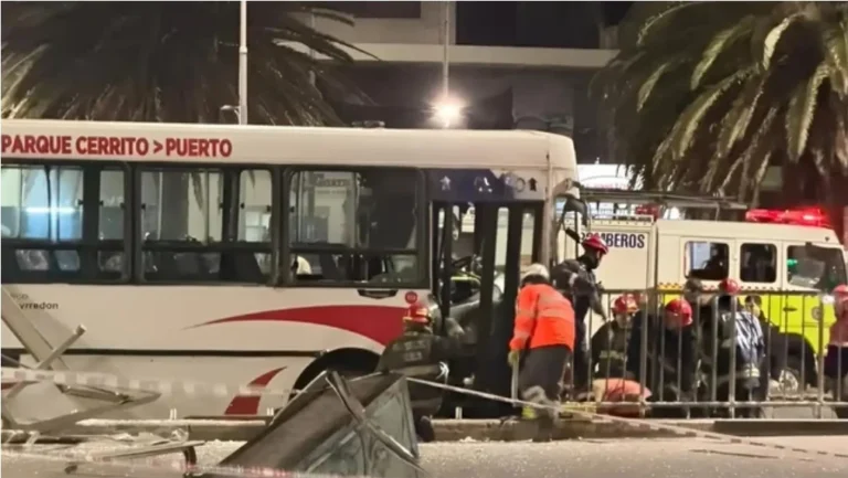 Chofer del colectivo declara sobre accidente