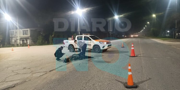 Accidente en Ruta 228 y avenida 74
