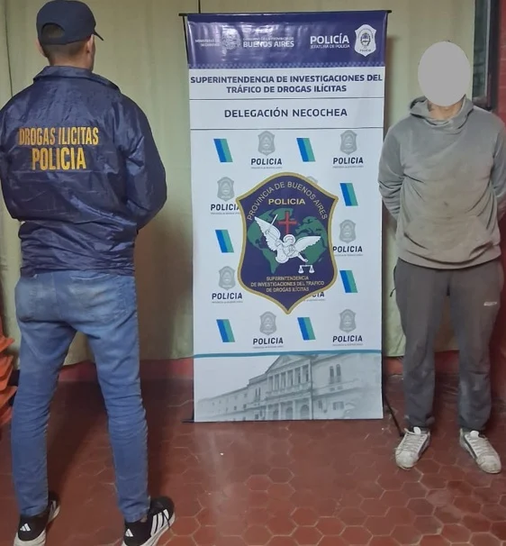 Detienen a un hombre por venta de drogas en Quequén