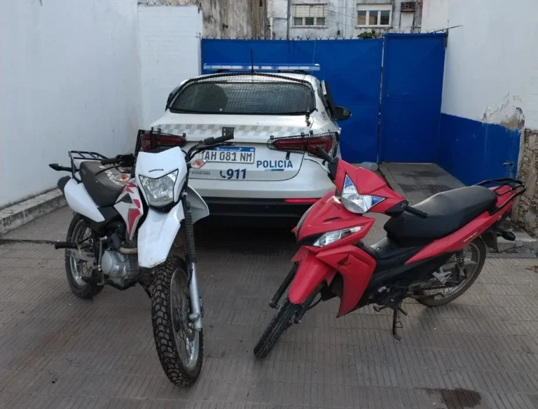 Hallan motos con pedido de secuestro