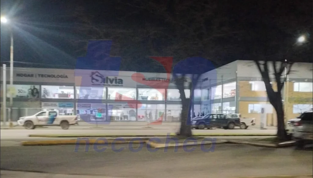 Robo en comercio de electrodomésticos