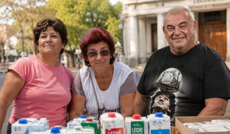 Un litro de leche por mes cumple 16 años y celebra junto a la colecta de 1.000 litros de leche