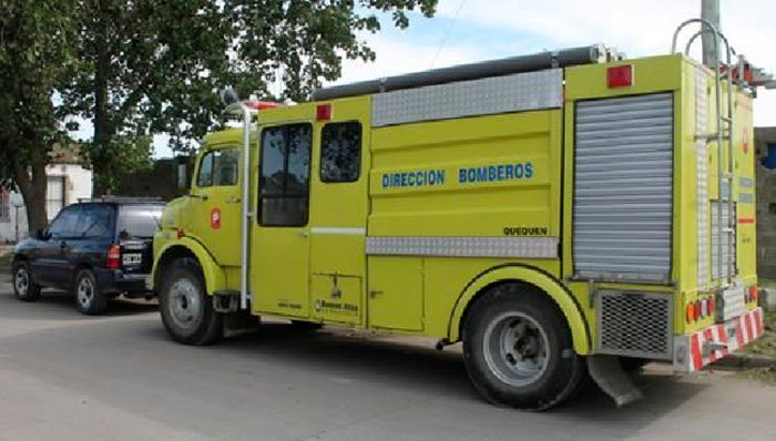 Incendio en Necochea