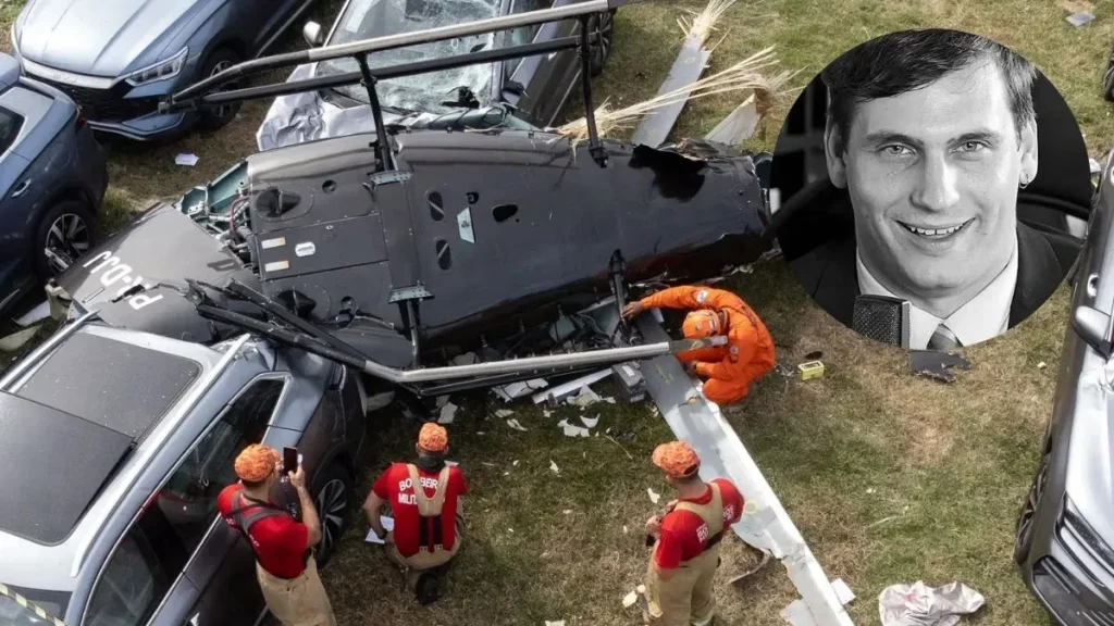 Choque de helicópteros en Río de Janeiro