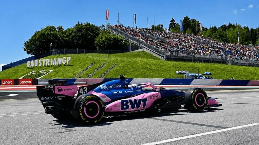 Franco Colapinto partirá desde el 16° lugar en el GP de Austria
