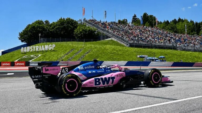 Franco Colapinto partirá desde el 16° lugar en el GP de Austria