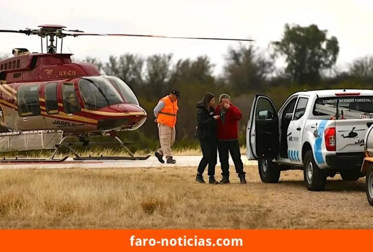Investigan las causas de la caída del helicóptero en San Juan que dejó siete víctimas fatales