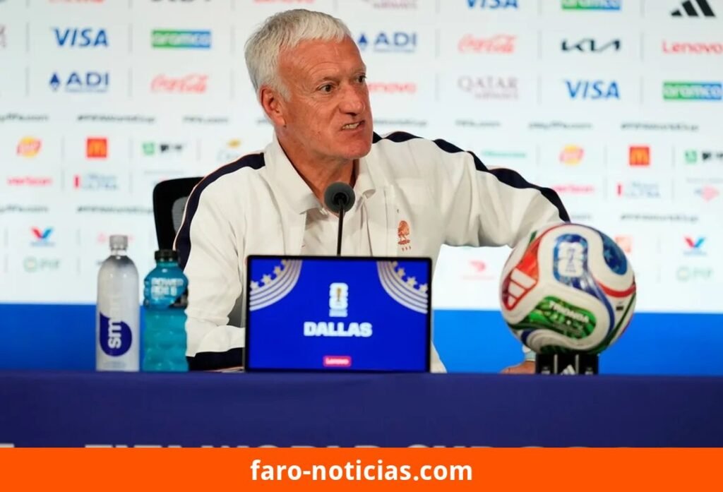 Deschamps reconoce la presión y el favoritismo de España