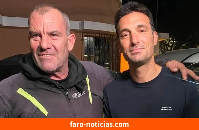 Choripanero de Necochea busca firmas de Scaloni y Messi