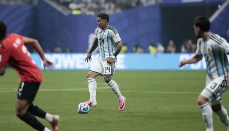 Rating récord del partido Argentina vs Egipto