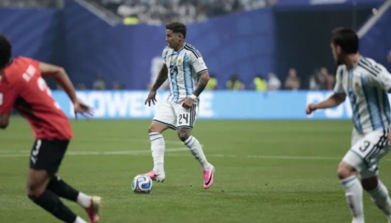 Rating récord del partido Argentina vs Egipto